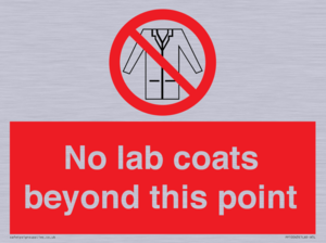 No lab coats beyond this point